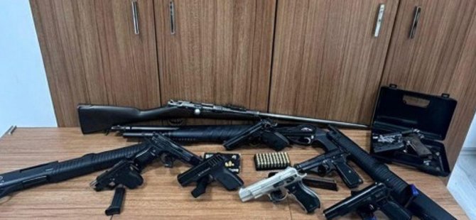 Bursa'da silah operasyonu! 41 şüpheliye adli işlem