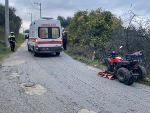 Bursa'da ATV kazası! Yaralılar var