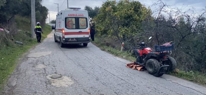 Bursa'da ATV kazası! Yaralılar var