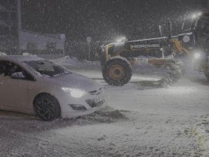 Uludağ'da yoğun kar sevinci