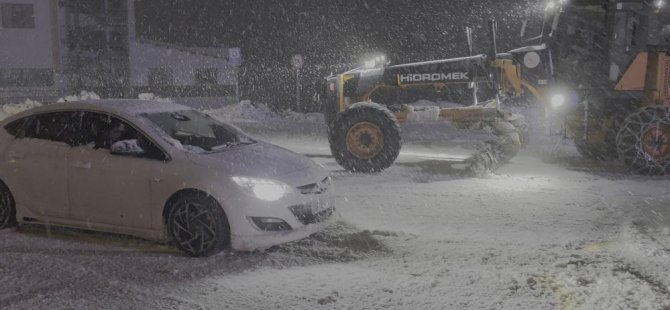 Uludağ'da yoğun kar sevinci