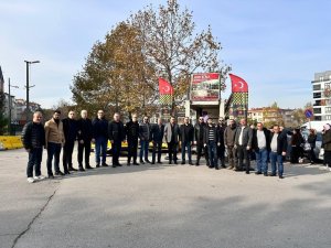 Bursa'da taksicilerden yürek ısıtan şehitler hayrı