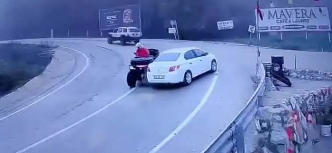 Uludağ yolu buz pistine döndü! İşte saniye saniye kaza anları