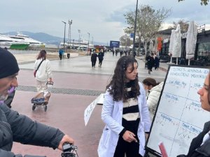 Mudanya Üniversitesi öğrencileri sağlık için seferber oldu