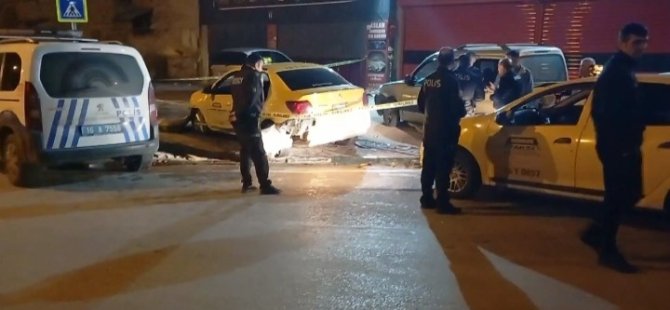 Bursa'da taksi gaspı! Dakikalarca kaçtı ama...