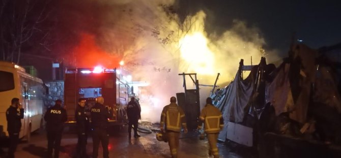 Bursa'da yangın paniği! Yaralı var...