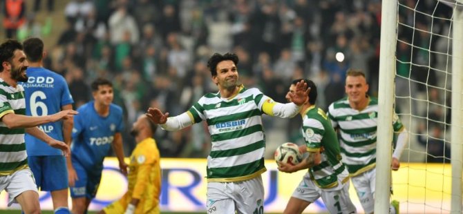 Bursaspor, Ankara Demirspor’u 4-0 mağlup etti