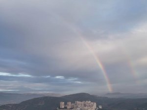 Bursa semalarında gökkuşağı