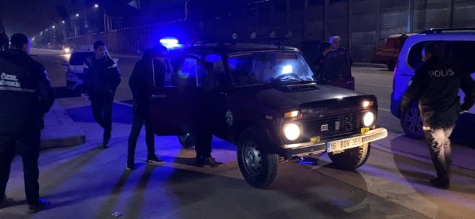 Bursa'da 'Dur' ihtarına uymadı cezayı yedi