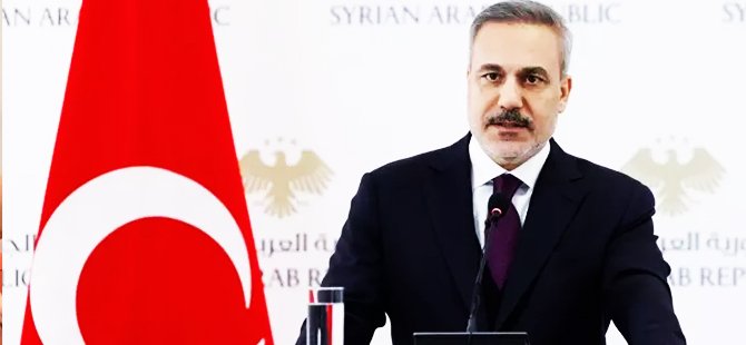 Bakan Fidan'ın konuşması Suriye'de yarıda kesildi...
