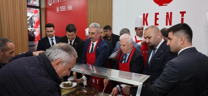 Bursa'da dayanışmanın sofrası büyüyor