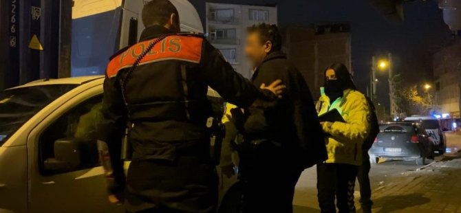 Bursa'da polislerin alkollü sürücüyle imtihanı