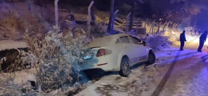 Bursa'da kar kazası! 3'ü çocuk 7 yaralı