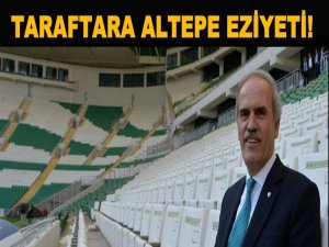 Bursaspor taraftarına Altepe eziyeti