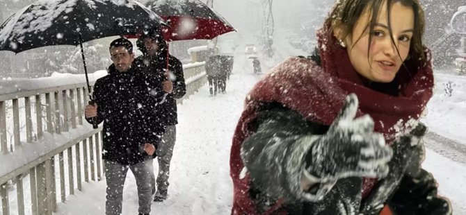 42 il için sarı uyarı! Hava buz kesecek...