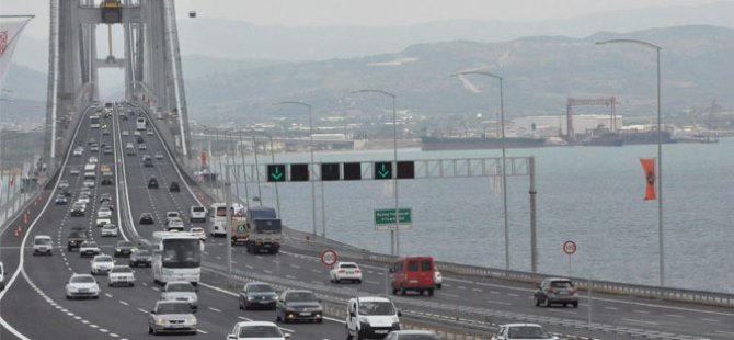 Köprü ve otoyol geçiş ücretlerine zam