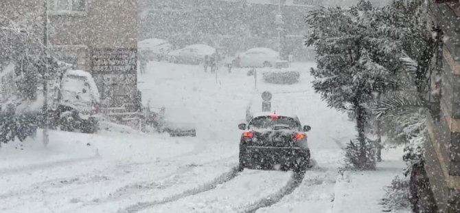 Bursa'da eğitime kar engeli