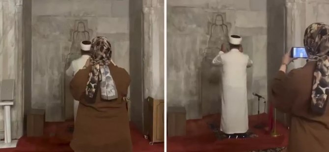 Sırf izlenmek için imama bakın ne yaptırdılar