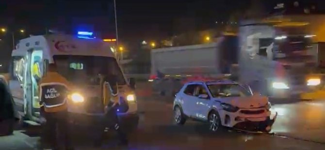 Bursa'da iki otomobil çarpıştı! 1'i çocuk 3 yaralı