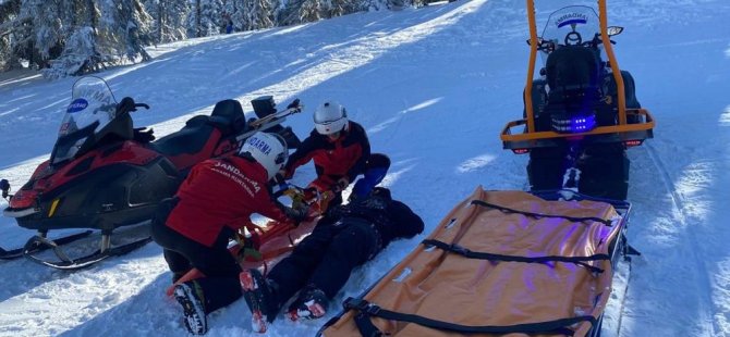 Uludağ'da can pazarı! JAK timi kurtardı