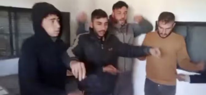 Suriye ordusu, yakalanan YPG'lileri müzik açıp oynattı