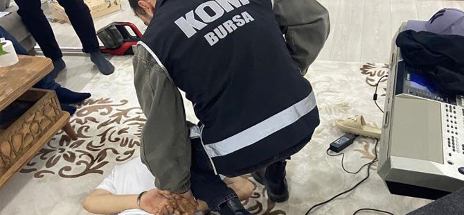 Bursa'da molotoflu saldırı operasyona dönüştü, suç örgütü çökertildi