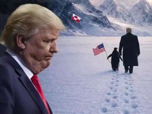Trump'tan penguenli "Grönland" mesajı! Alay konusu oldu