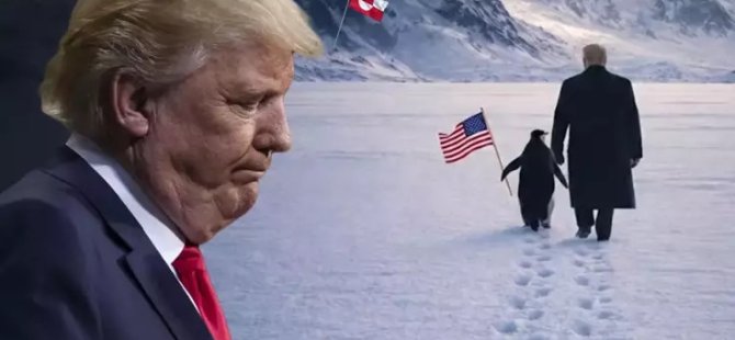 Trump'tan penguenli "Grönland" mesajı! Alay konusu oldu