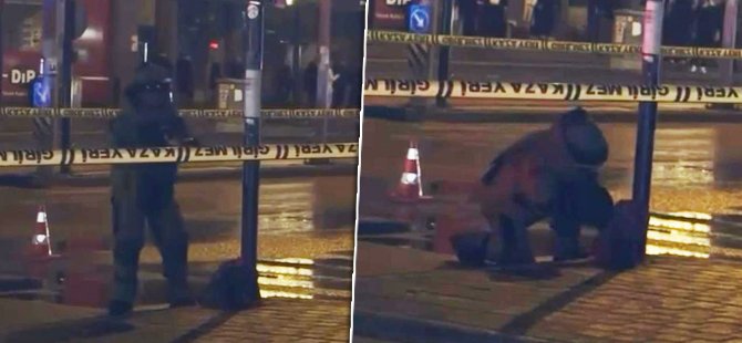 Bursa'da şüpheli çanta polisi alarma geçirdi