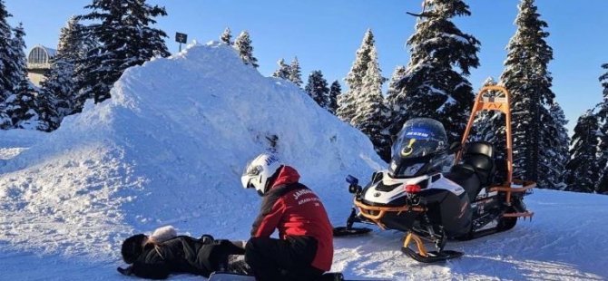 Uludağ'da JAK var! Bir haftada 208 olaya müdahale ettiler