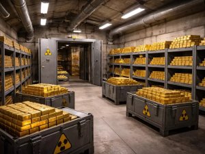 Dev şirket milyarlarca dolarlık altını nükleer sığınakta saklamaya başladı