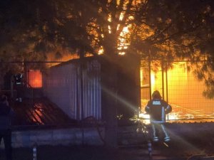 Bursa'da kimyasal kaplama fabrikasında yangın
