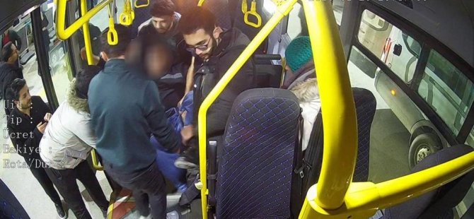 Bursa'da kalp krizi geçiren yolcuyu otobüsle acile taşıdı