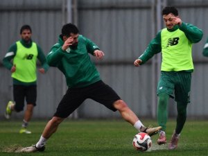 Bursaspor, Adanaspor maçı hazırlıklarını sürdürdü