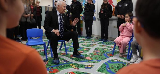 Bursa'da çocuklar afet bilinciyle yetişiyor