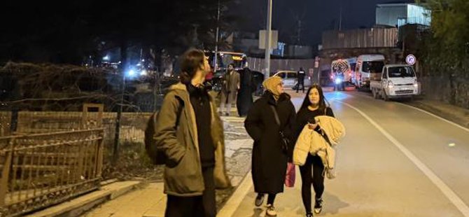 Bursa Tophane yamaçlarında heyelan paniği!