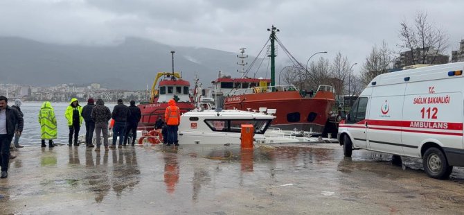 Bursa'da denizden erkek cesedi çıktı