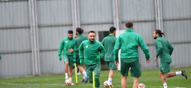 Bursaspor'da hedef Kırklarelispor! Hedef 3 puan