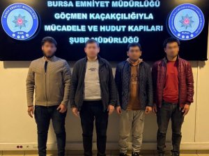 Bursa'da kaçak göçmen işçi operasyonu