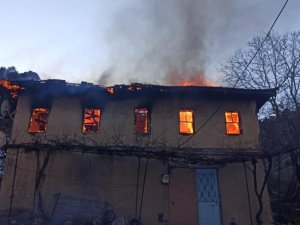 Bursa'da kahreden yangın! Yaşlı kadın can verdi