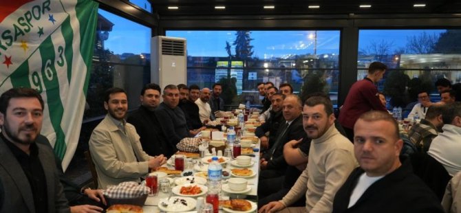 Bursaspor ve MKE Ankaragücü iftarda buluştu