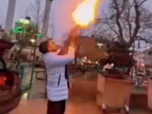 Bursa'da pompalıyla şov, cezaevinde bitti