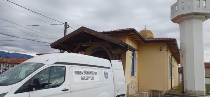 Bursa Büyükşehir'den Balkanlar'daki camilerde Ramazan temizliği