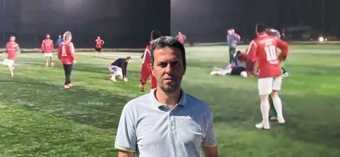 Bursa'da halı sahada ölüm böyle gelmiş