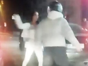 Bursa'da kadın sürücüye trafikte şiddet cezası