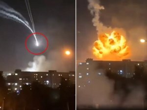 İran, İsrail'i hipersonik füzelerle vurdu