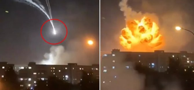 İran, İsrail'i hipersonik füzelerle vurdu