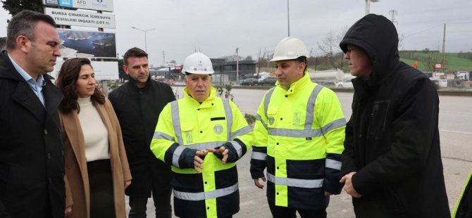 Bursa'da dev proje aralıksız sürüyor! Çınarcık suyu Görükle ve Mudanya'ya taşınıyor
