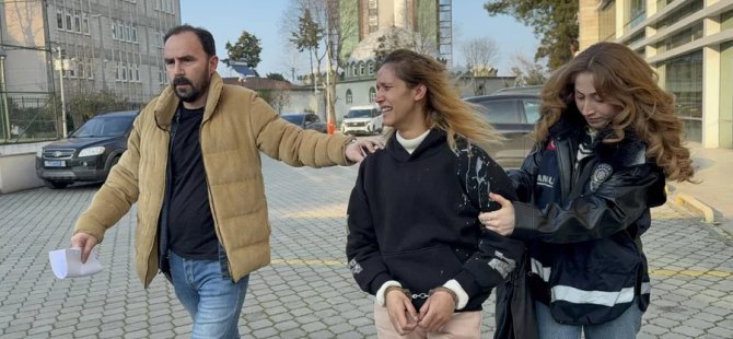 60 suç kaydı vardı! 8 çocuk annesi kadın cezaevine götürüldü