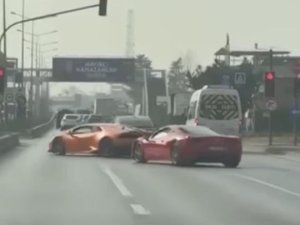 Bursa'da o iki lüks oto sürücüsüne 100'er bin TL ceza